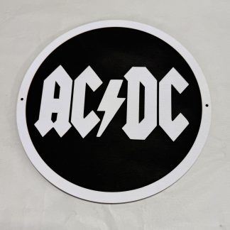 AC⚡DC  Plaque