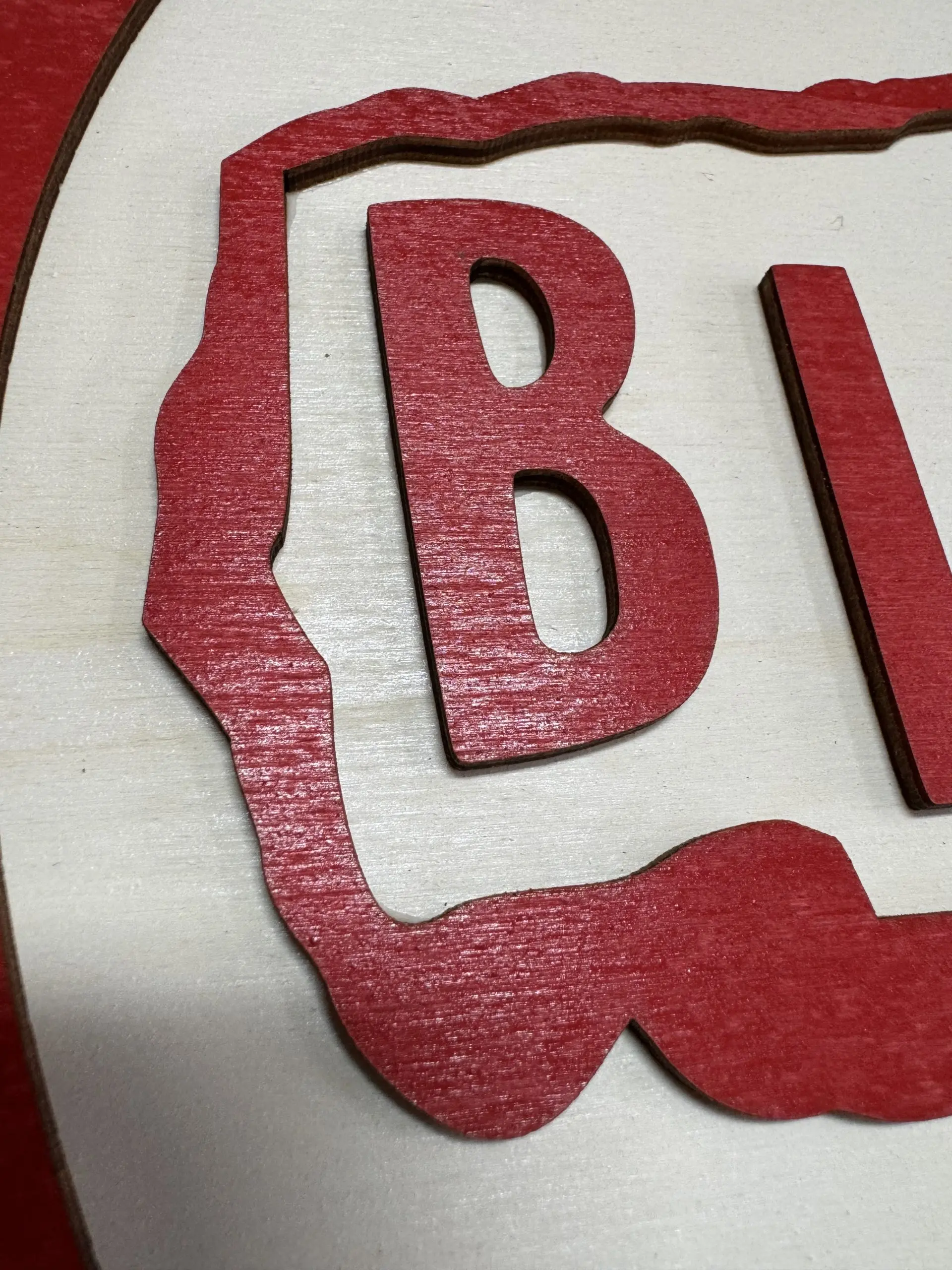 Blondie Wall Plaque – 12" Diameter, Two‑Layer MDF Engraved Music Wall Art - Image 2