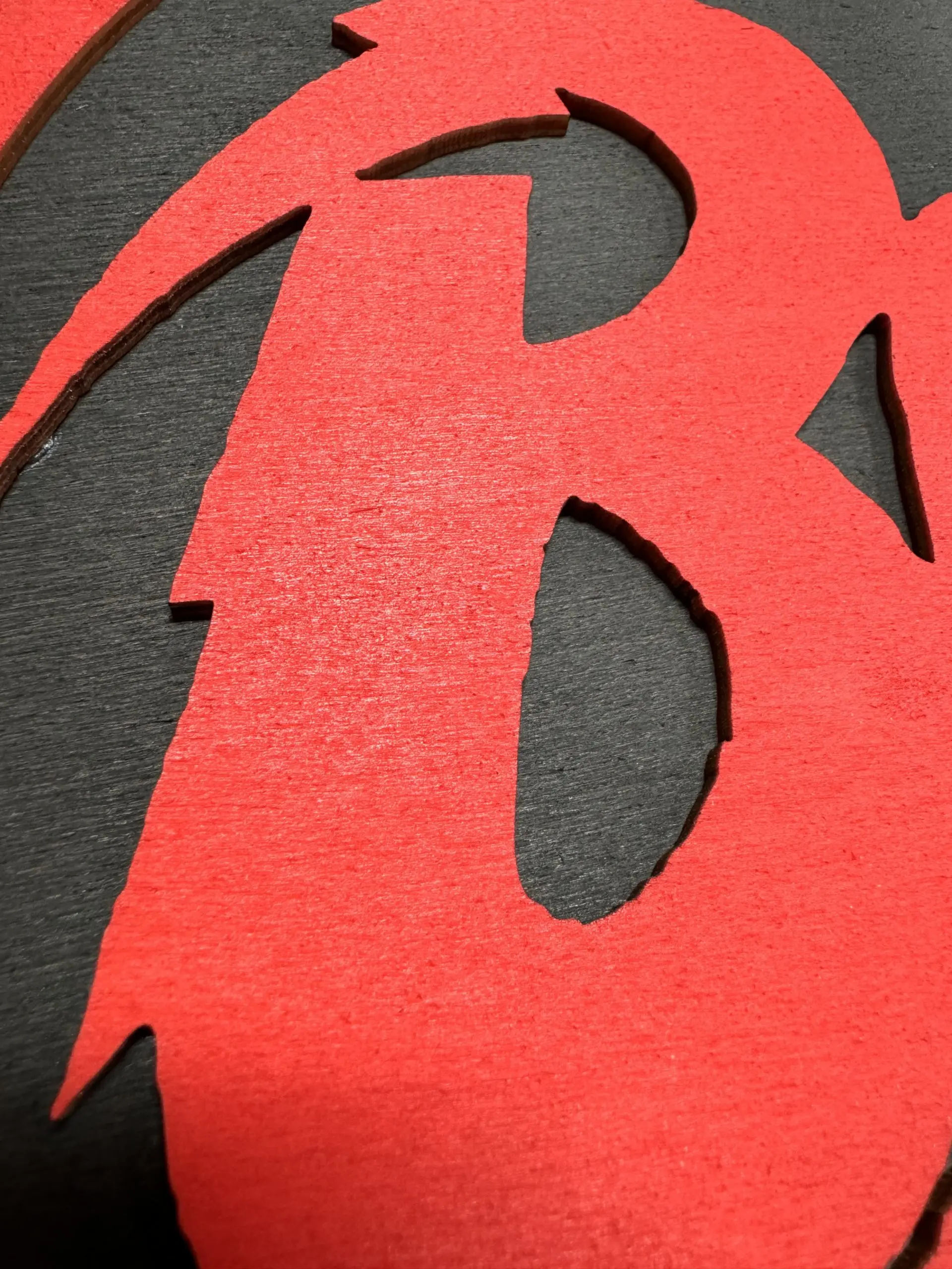 David Bowie Wall Plaque – 12" Diameter, Two‑Layer MDF Engraved Music Wall Art - Image 2