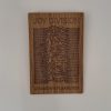 Joy Division Wooden Picture