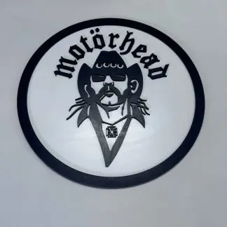 Motörhead wall plaque, 12 inch two‑layer MDF engraved heavy metal artwork