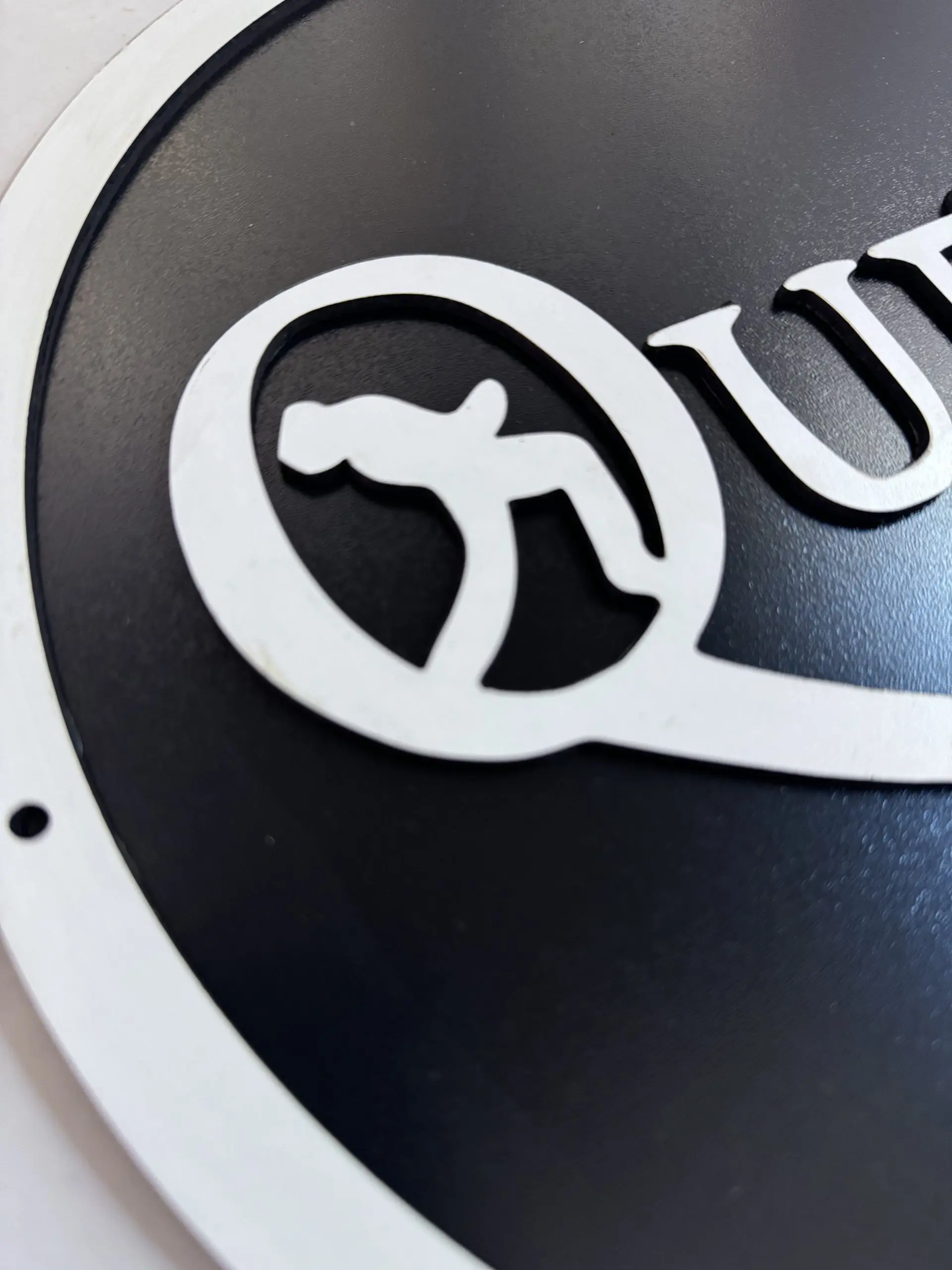 Queen Music Wall Plaque – 12" Diameter, Two‑Layer MDF Engraved Classic Rock Wall Art - Image 2