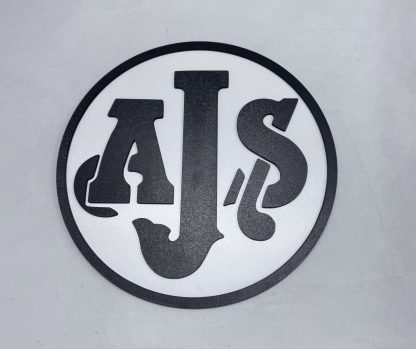 AJS Motorcycle Sign, Wall Art