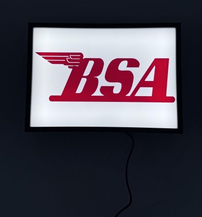 BSA Lightbox, 30cm x 21cm (A4),  Wall Art