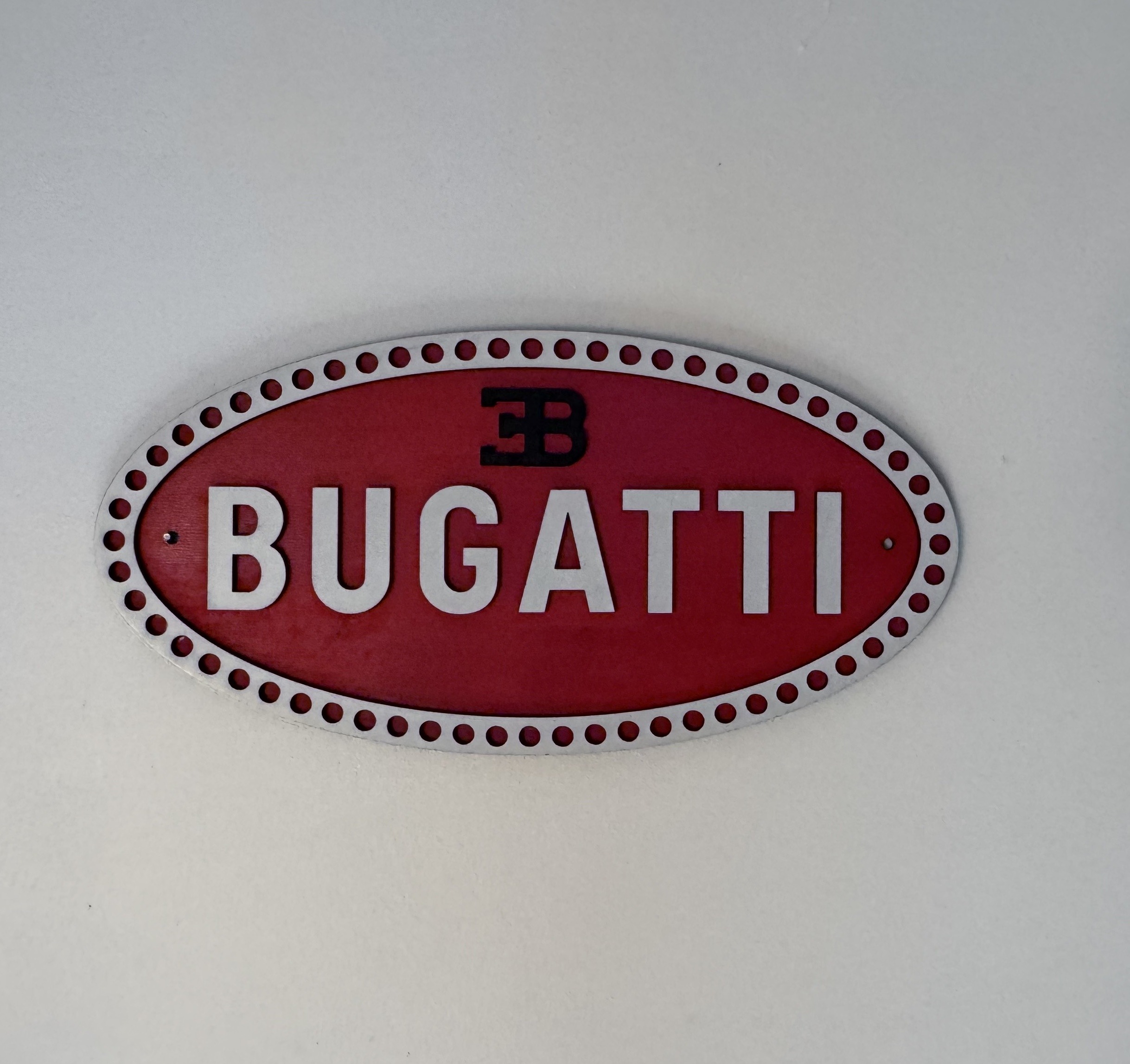 Bugatti Car Logo Sticker – Vinyl Die-Cut Decal, Made In USA