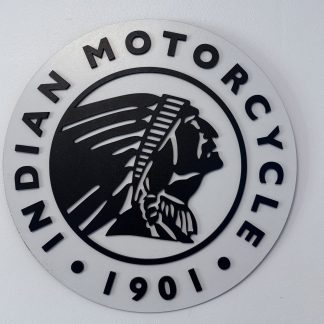 Indian Motorcycle Sign, Wall Art
