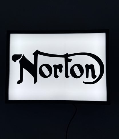 Norton Lightbox, Wall Art,  30cm x 21cm (A4) - Image 3