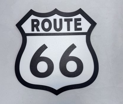 Route 66 Road Sign, Wall Art