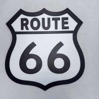 Route 66 Road Sign, Wall Art