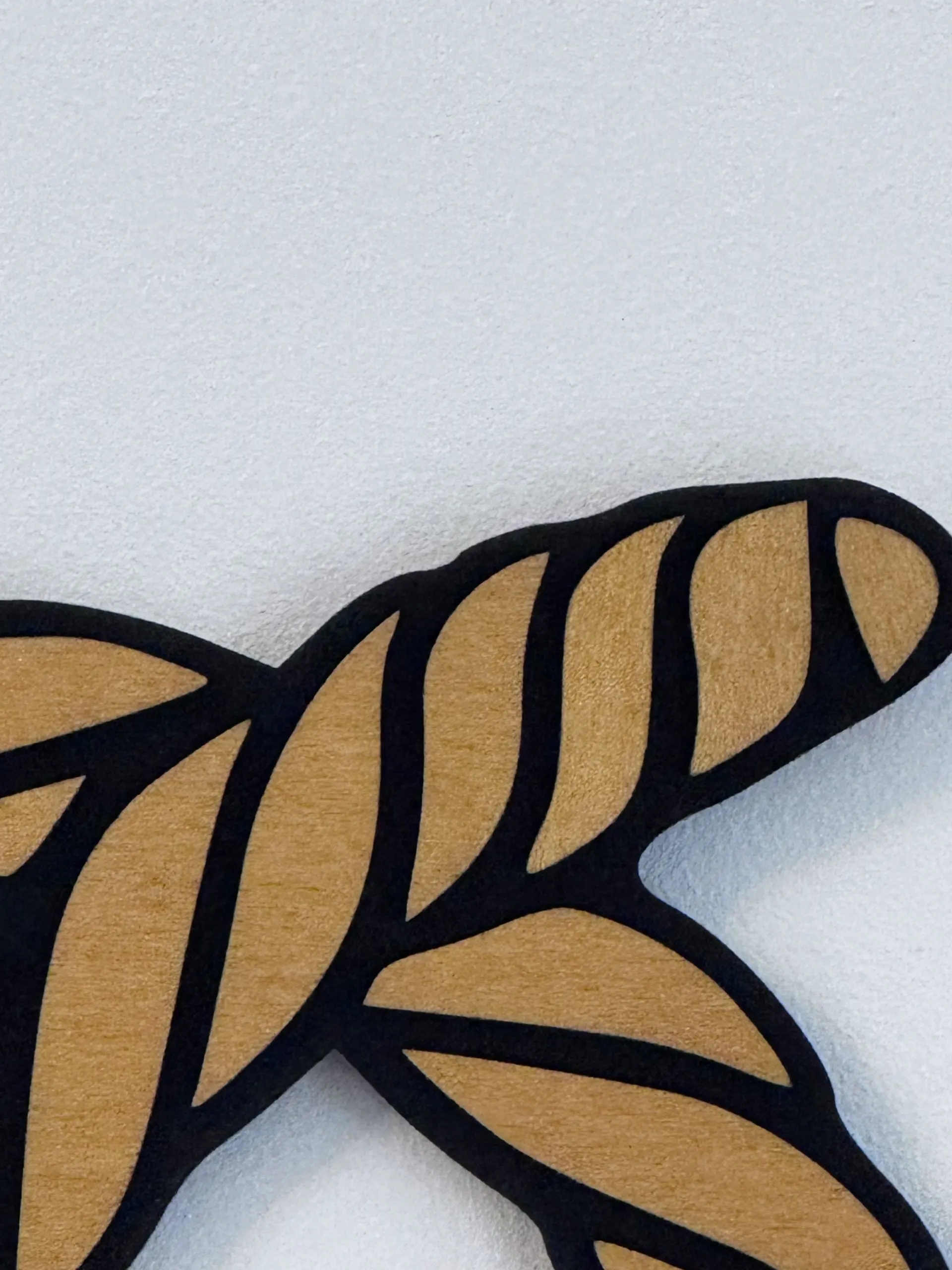 Staffordshire Knot - in two-layer MDF, 30 x 20cm. Layered laser-cut design celebrating local heritage – perfect for home, gifts, and displays. - Image 3