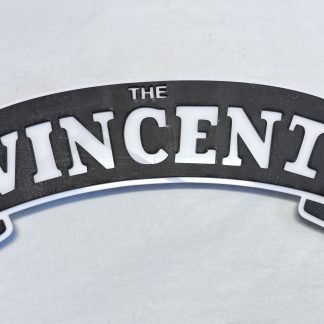 Vincent Badge (Acrylic), Wall Art