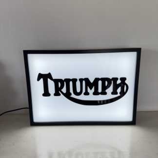 Triumph Lightbox, 30cm x 21cm (A4),  Wall Art