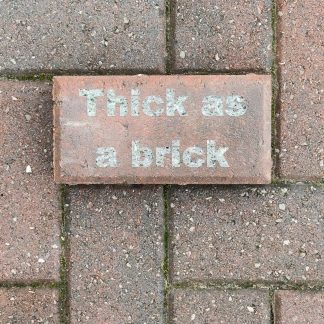 Paving Block Engraving