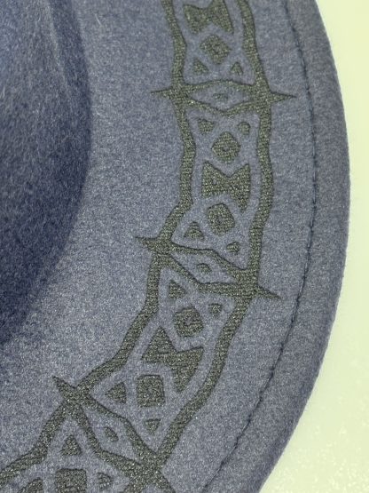 Fedora Hat with Celtic Ring (01) Engraveing. - Image 2