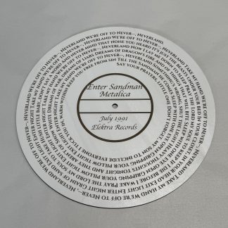 Enter Sandman, Commemorative Plaque