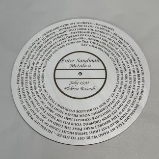 Enter Sandman, Commemorative Plaque