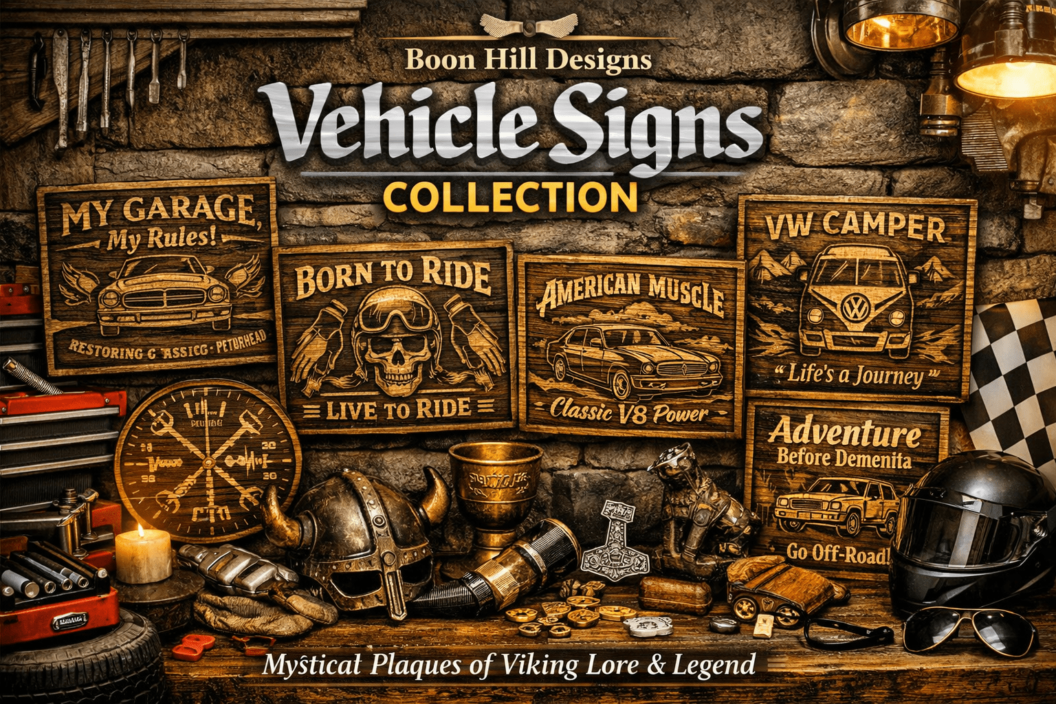 Vehicle Signs Collection featuring Motoring motifs