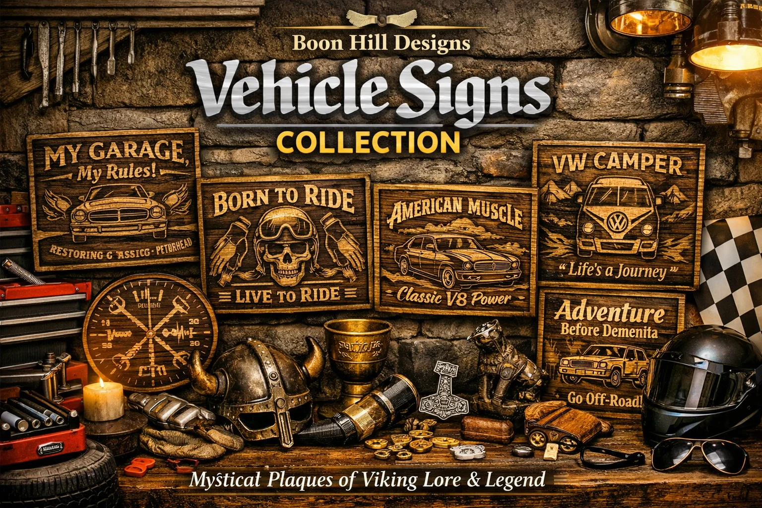 Vehicle Signs Collection featuring Motoring motifs