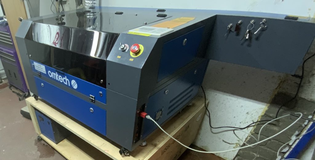 New instalation of CO2 Laser