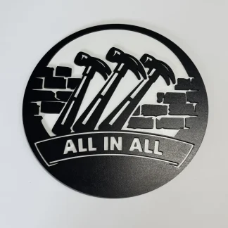 Pink Floyd meme wall art, 295 mm two‑layer MDF engraved plaque with raised top layer.