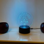 Motorhead LED Night Light.  with Remote & USB | Boon Hill Designs