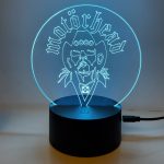 Motorhead LED Night Light.  with Remote & USB | Boon Hill Designs