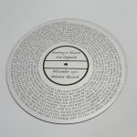 Stairway to Heaven Lyric Disc – Engraved Plaque – Laser Cut – 29.5cm – Made in England