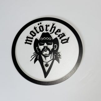 Motörhead wall plaque, 12 inch two‑layer MDF engraved heavy metal artwork